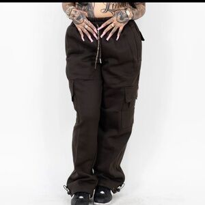 FB COUNTY HEAVYWEIGHT BAGGY CARGO SWEATPANTS